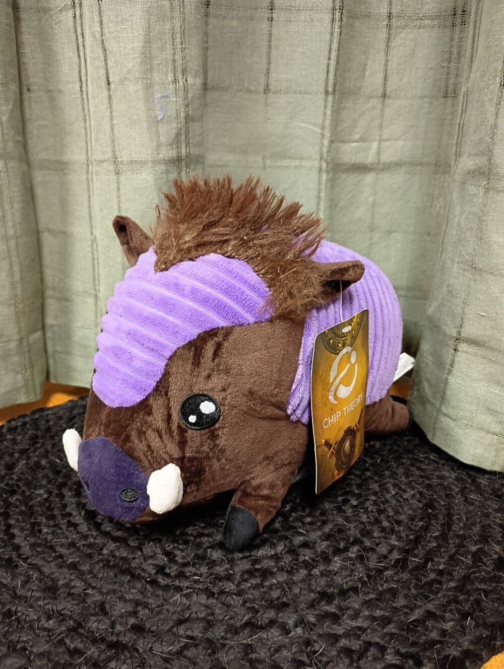 NWT Chip Theory Too Many Bones Chip Theory Games Boar'd Pigadillo Plush